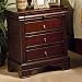 Nightstand in Mahogany Finish 24"x17"x27"H