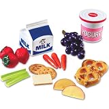 Learning Resources Pretend and Play Healthy Food Snacks Set