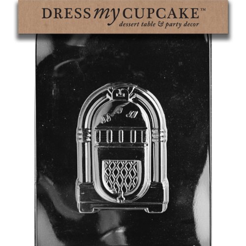 Dress My Cupcake DMCJ051 Chocolate Candy Mold, Juke Box