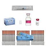 HCG mixing Kit for 30 Days Hcg Diet (Hcg Not Included) - **In Stock-ships Same Day** THe Original TRUSTED and SAFE Injection and Mixing Kit from Medicalsupplyliquidators Hcg Mixing Supplies Kit **NOW COMES WITH FREE TAPE MEASURE!**