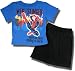 Search : Spider-man "Have No Fear Spidey is Here" 2 piece cotton short set for boys