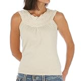 August Silk Sleeveless Lurex Cable Sweater