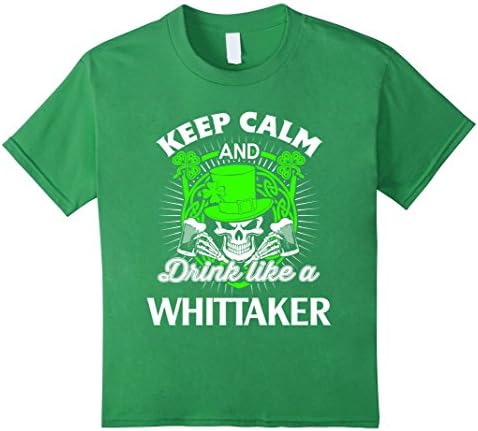Kids Keep calm and drink like a WHITTAKER 8 Grass