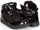 Mens BLACK Sneakers Athletic Fashion Shoes