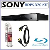 Sony BDP-S370 Blu-ray Disc Player with DVD Upscaling + Accessory Kit