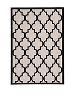 Alfombra Maroc 3087 (Taupe/Negro)