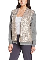 Fiorella Rubino Chaqueta Punto (Gris / Plata)