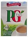PG Tips Black Tea, Pyramid Tea Bags, 160-Count Boxes (Pack of 4)