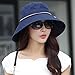 Siggi Bucket Cord Sun Summer Beach Hat Wide Brim for Women Foldable UPF 50+