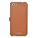 BLU Energy X2 case, KuGi ® BLU Energy X 2 case - BW style High quality ultra-thin PU Leather Case for BLU Energy X 2 smartphone (Brown)