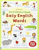 Easy English Words (Usborne First Sticker Books)