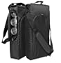 CaddyDaddy Golf 6-Pack Golf Bag Compact Cooler with 2 Ice Packs (Black)