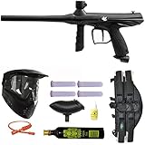 Tippmann Gryphon Paintball Marker Gun 3Skull 4+1 9oz Mega Set