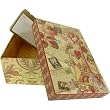 Bon Voyage Paris Red Roses Photo Storage Box