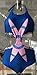 Oops Style Womens Tropical Tribal Padded Knot Front Monokini One Piece Swimsuits Oversize Blue…