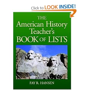 American History Teachers Book Lists