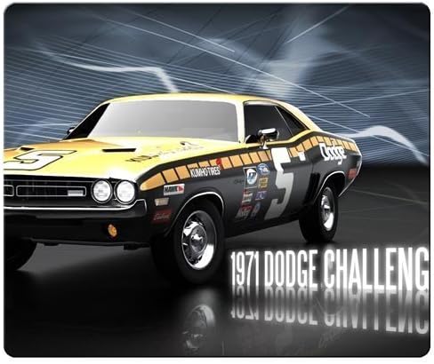 26x21cm / 10x8inch Mouse Pad s smooth cloth natural rubber High quality Rectangle Mousepad Dodge car logo super