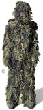 4 Piece Woodland Camo Ghillie Suit