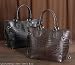 クロコダイル マット ハンドバッグ(No.9480mr)