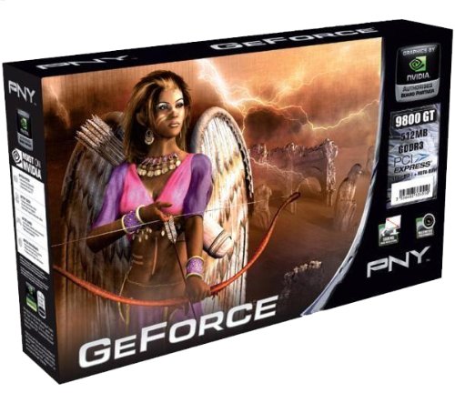 PNY GeForce 9800GT 512MB GDDR3 PCI Express Grafikkarte 2x DVI