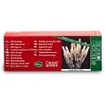 Konstsmide 6303-103 LED Minilichterkette (50 warm wei�e Dioden, Retro Design, 230V, 3.8W, f�r innen, transparentes Kabel)