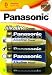 Panasonic Panasonic Lr20 Bronze Alkaline Batteriesd Alkaline