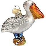 Old World Christmas Pelican Glass Blown Ornament