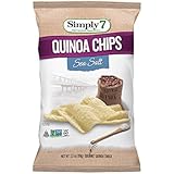 Simply 7 Quinoa Chips, Gluten Free, Sea Salt, 3.5 Ounce (Pack of 12)