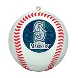 MLB Seattle Mariners Mini Replica Baseball Ornament