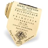 Sir Isaac Newton by Museum Artifacts cream silk ties