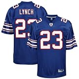 Buffalo Bill Jerseys : Reebok NFL Equipment Buffalo Bill #23 Marshawn Lynch Royal Blue Replica Football Jersey