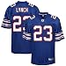 Buffalo Bill Jerseys : Reebok NFL Equipment Buffalo Bill #23 Marshawn Lynch Royal Blue Replica Football Jersey