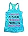 Performance Gym Burnout Tank Top t-Shirt Running Apparel I Workout Because Punching People is Frowned Upon