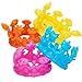 Inflatable Princess Queen King Crowns (12 Pack) 13 1/4
