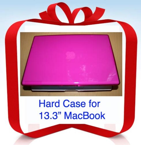 MacBook 13" Hard Shell Case - Purple - Fits all versions of 13" MacBooks
