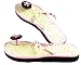 Bamboo 54 Pink Flower Women "Invisible" Thong Style Flip-Flop Sandals, Medium (8-9)