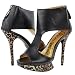 Hondo Leopard Platform High Heels BLACK