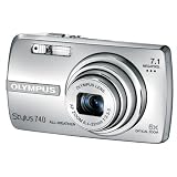 Olympus Stylus 7.1MP Digital Camera- Silver(740)