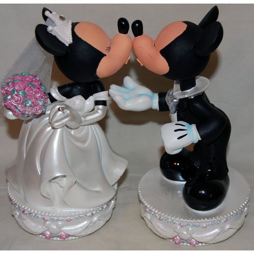Disney Mickey & Minnie Mouse Wedding Bobbleheads
