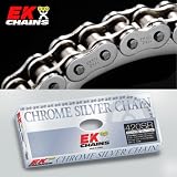 [江沼チェーン] 強化ノンシールチェーン / シルバー / 116L / 420SRCR/NPSPJ / [HONDA]CRM50 '88-'99(116L)・NS50F '87-'98(116L)・ソロ '03-'04(116L)・MBX80 '8