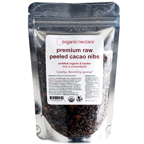 Organic Nectars Premium Raw The Obrama Crillo Cacao Nibs, 8-Ounce Pouches (Pack of 2) by Organic Nectars