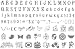 Sizzix 656894 Eclips Artwork Cartridge, Decorate Your Life Shapes and Alphabet Theme by Brenda Pinnick