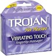 Trojan Her Pleasure Vibrating Touch Fingertip Massager
