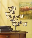 Tree Table Tealight Candleholder