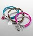 3 Pack Assorted Charms Stretch Bracelets