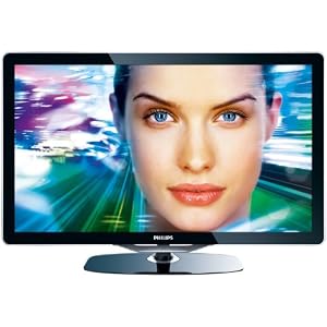 Philips 32PFL8605K/02 81 cm (32 Zoll) LED-Backlight-Fernseher (Full-HD, 100Hz, Ambilight Spectra 2, DVB-T/-C/-S) Glas-Frontrahmen
