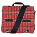 Umh�ngetasche f�r Studium, Schule und Freizeit - tartan - gro�e Ausf�hrung