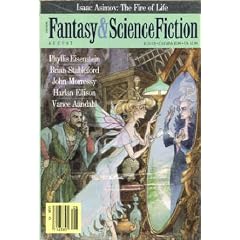The Magazine of Fantasy and Science Fiction, August 1988 (Volume 75, No. 2) by Brian Stableford, Phyllis Eisenstein, John Morressey and Vance Aandahl