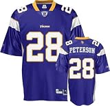 Reebok Minnesota Vikings Adrian Peterson Youth Premier Jersey Small