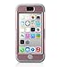 BENTOBEN Compatible with iPhone 5C Case, 5C Case 3 in 1 Hybrid Hard PC and Soft Silicone Shockproof Anti-Scratch Dustproof Heavy Duty Rugged Bumper Full Body Protective Case, Rose Gold & Light Gray